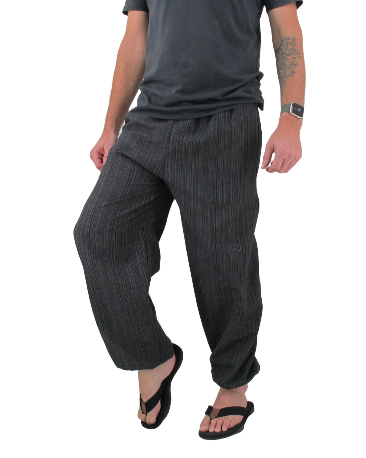 Cotton Hippie Pants Black