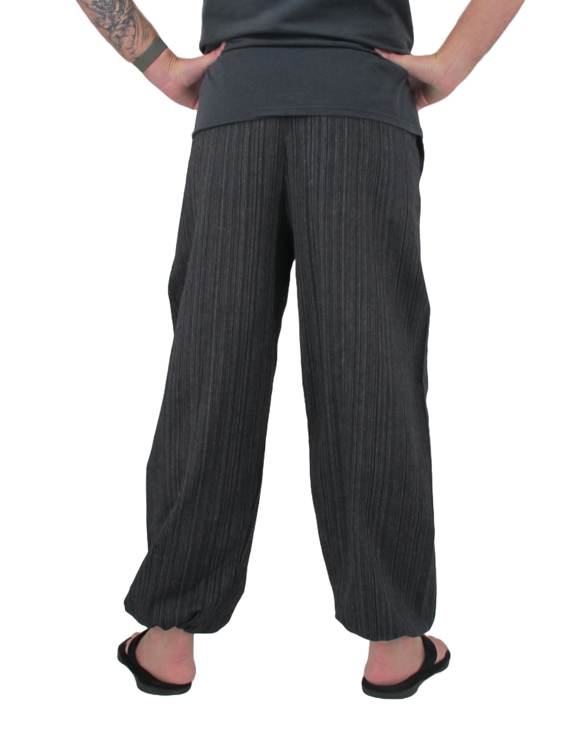 Cotton Hippie Pants Black