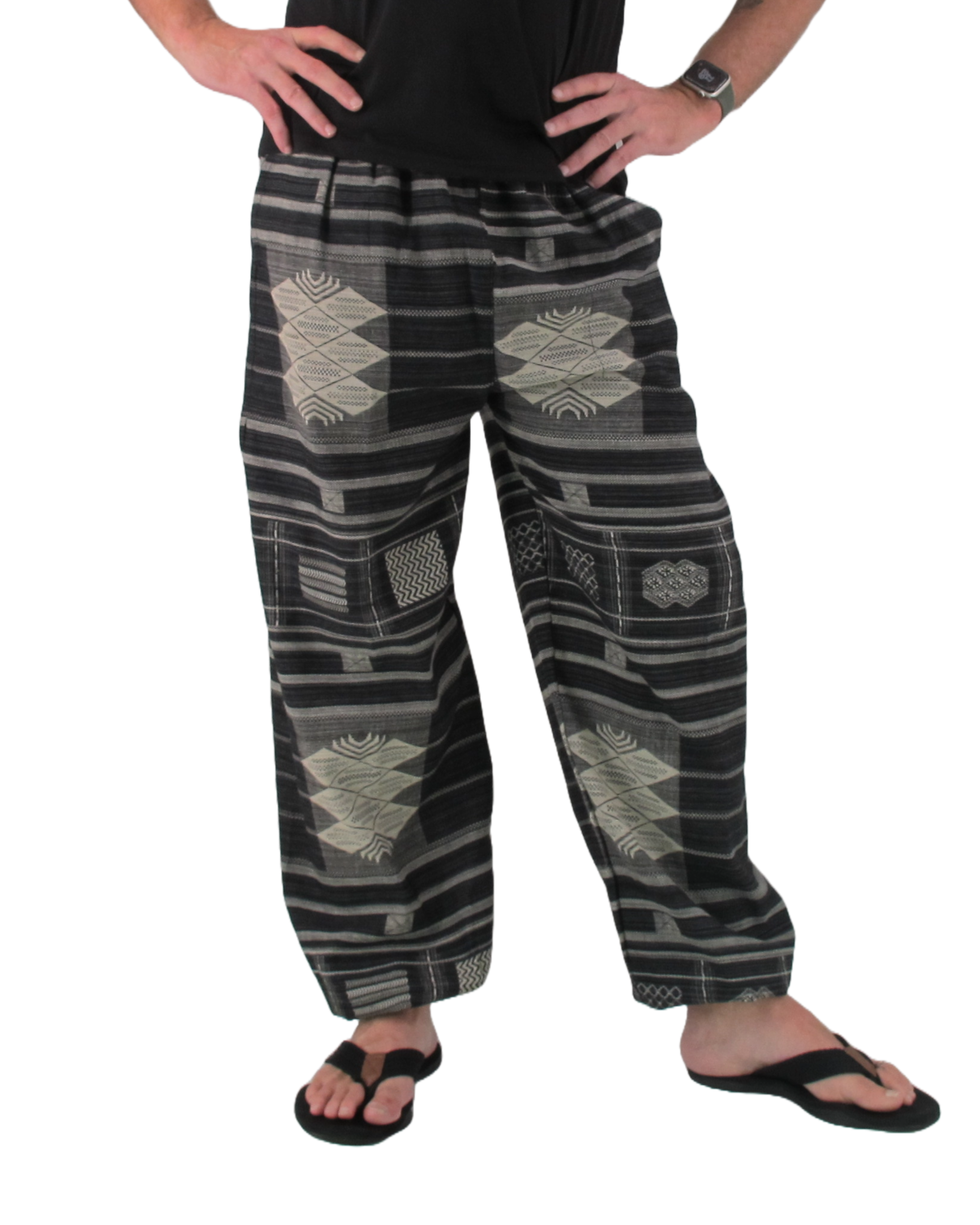 Black hippie pants sale