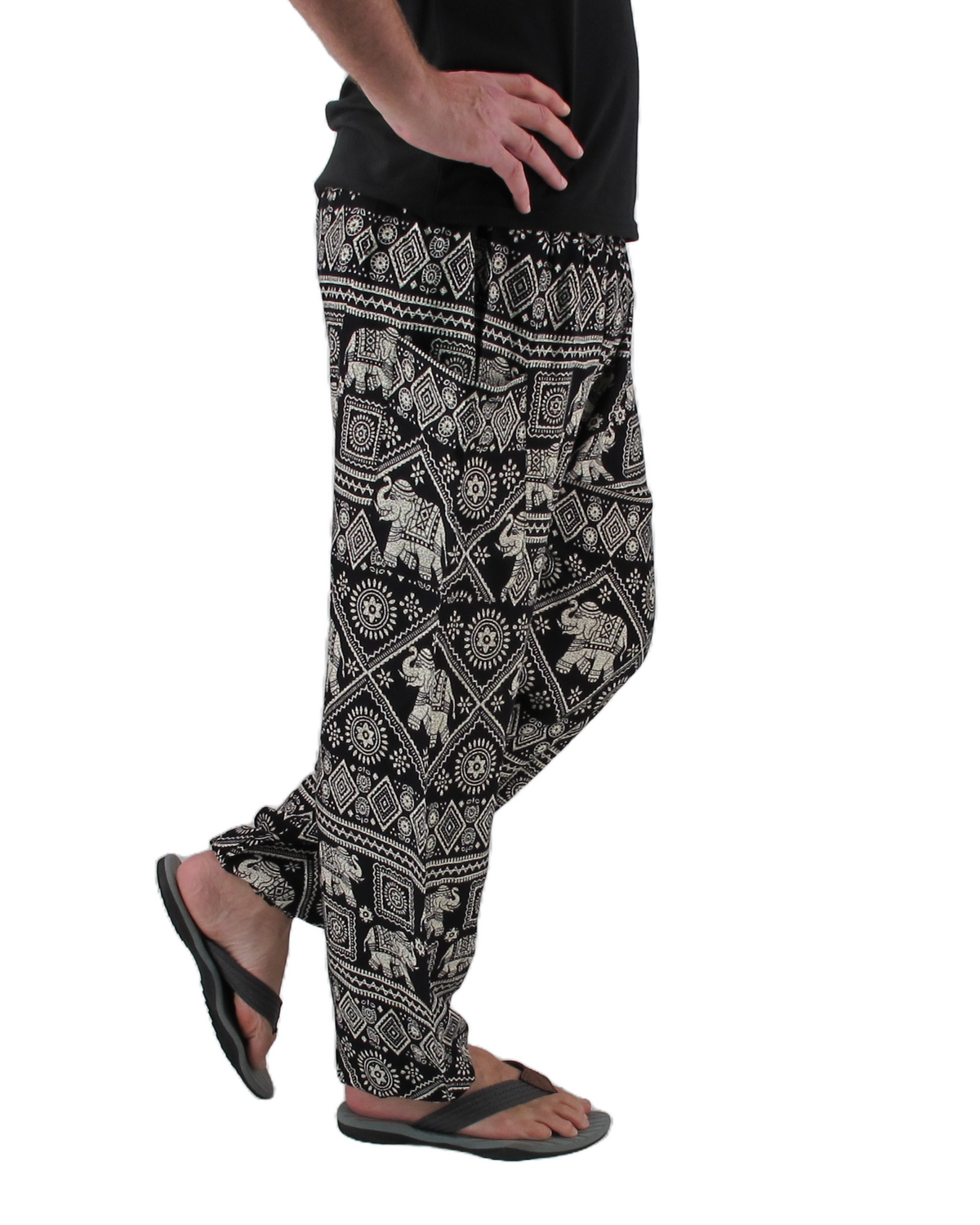 Baggy Harem Pants Black