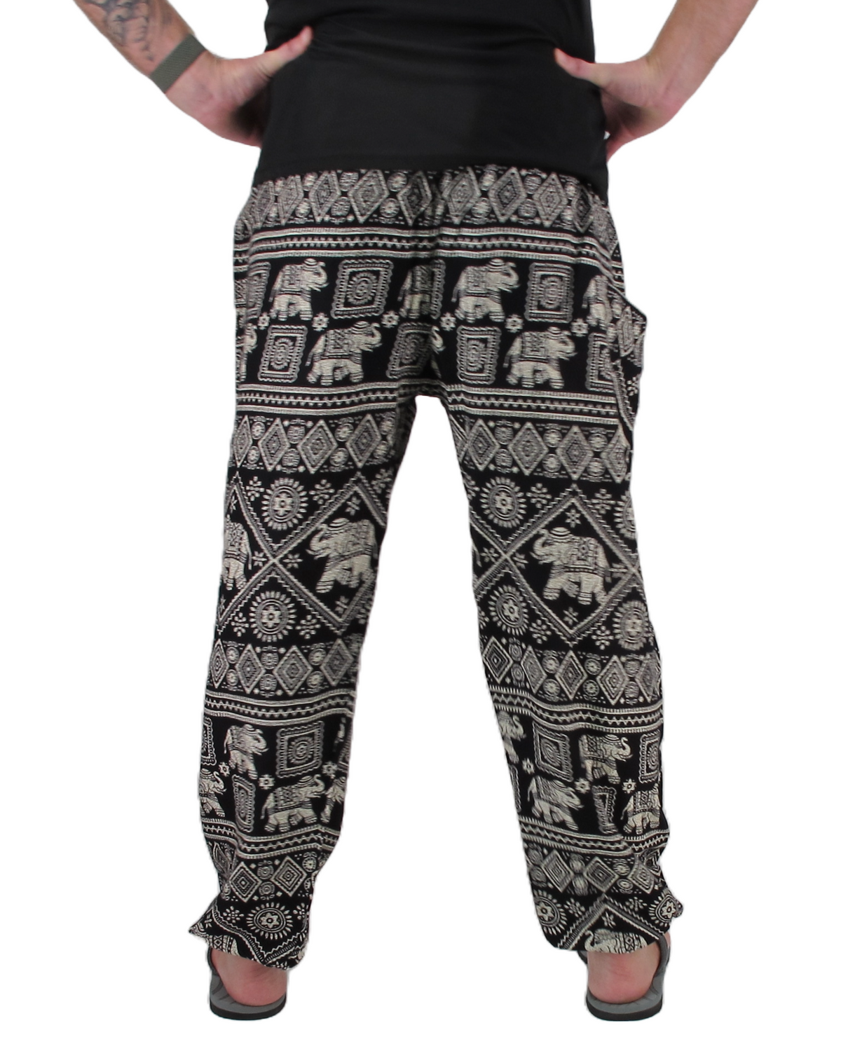 Baggy Harem Pants Black