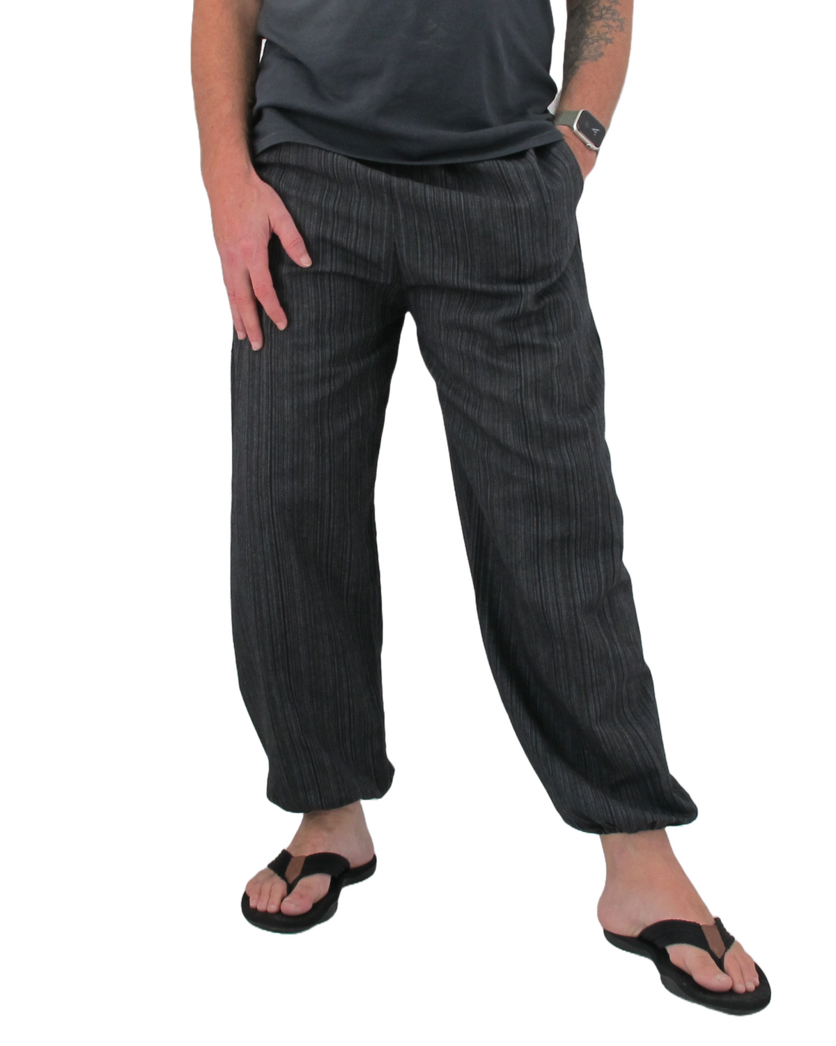 Black hippie pants sale