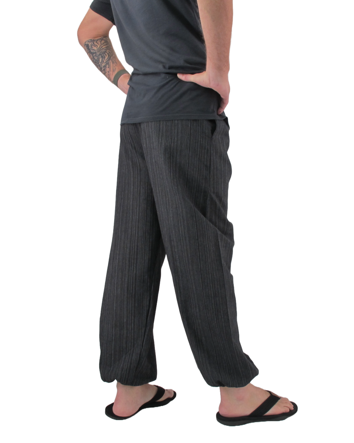 Cotton Hippie Pants Black