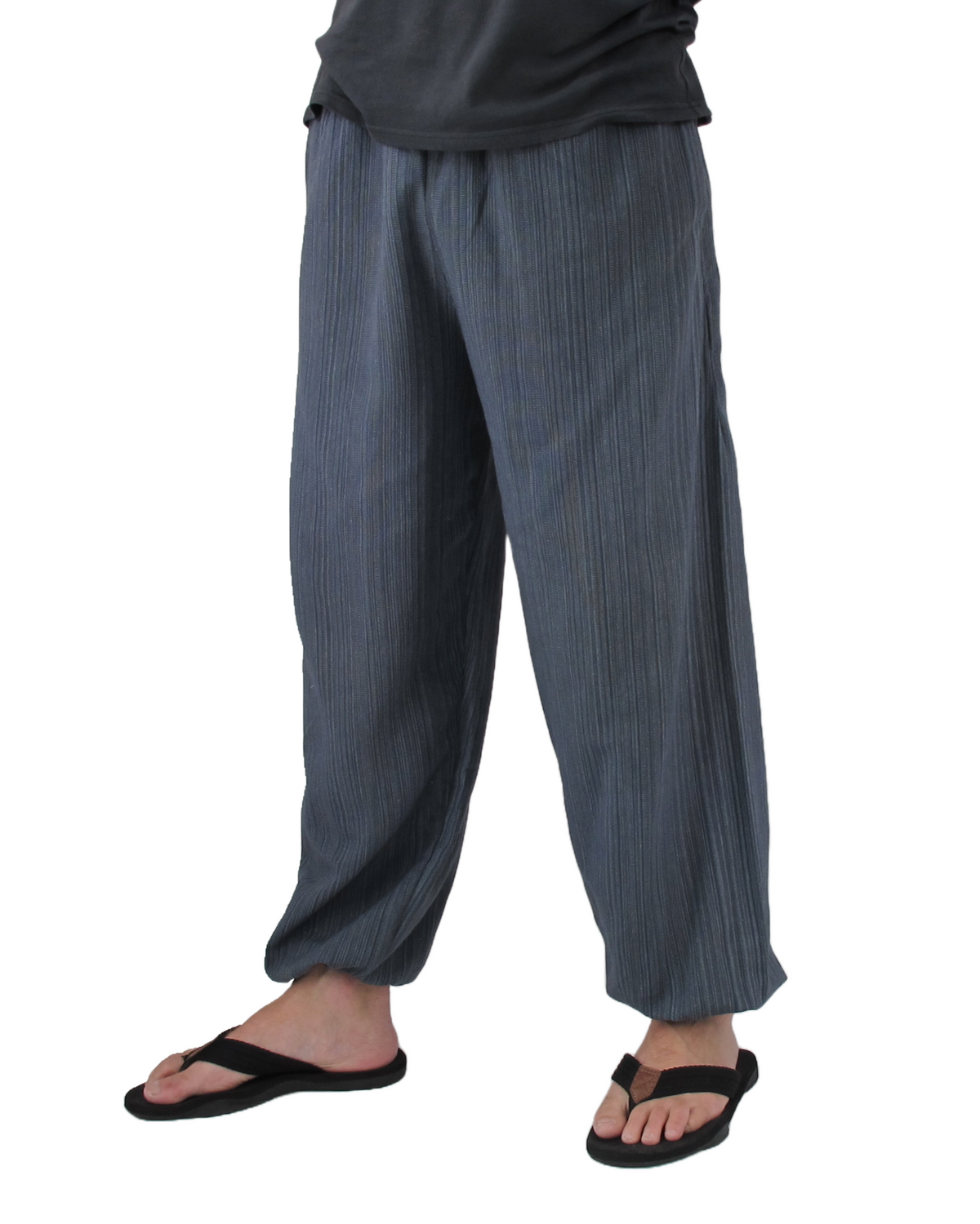 Cotton Hippie Pants Dark Grey