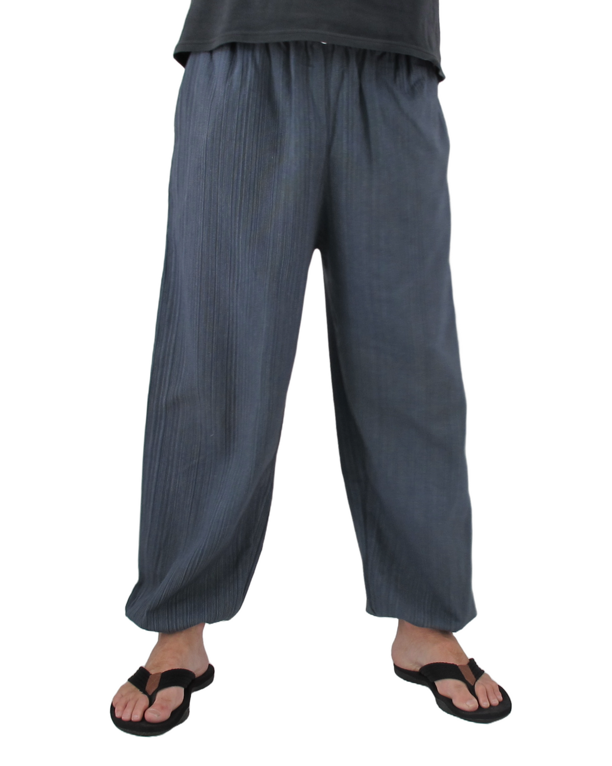 Cotton Hippie Pants Dark Grey