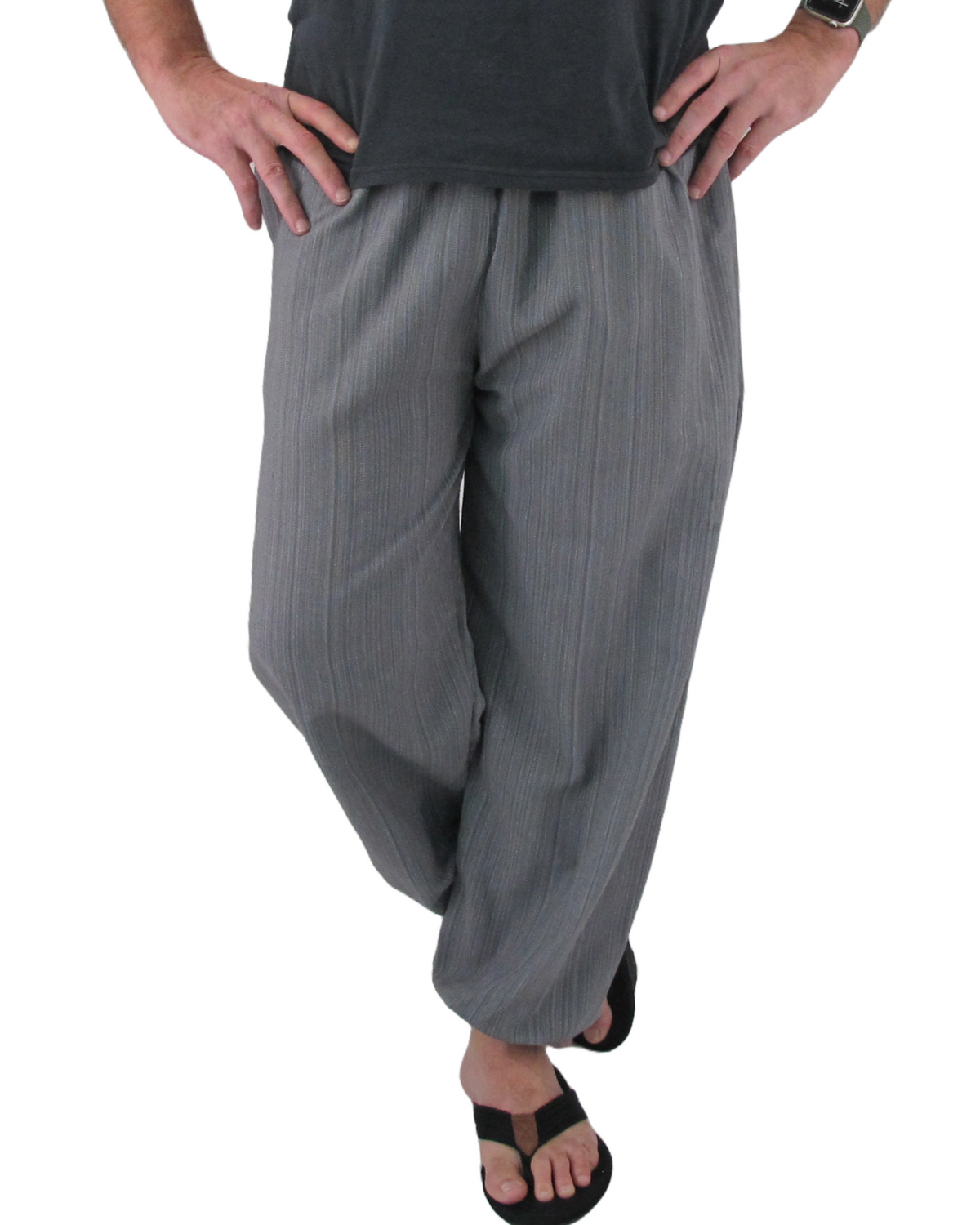 Cotton Hippie Pants Grey
