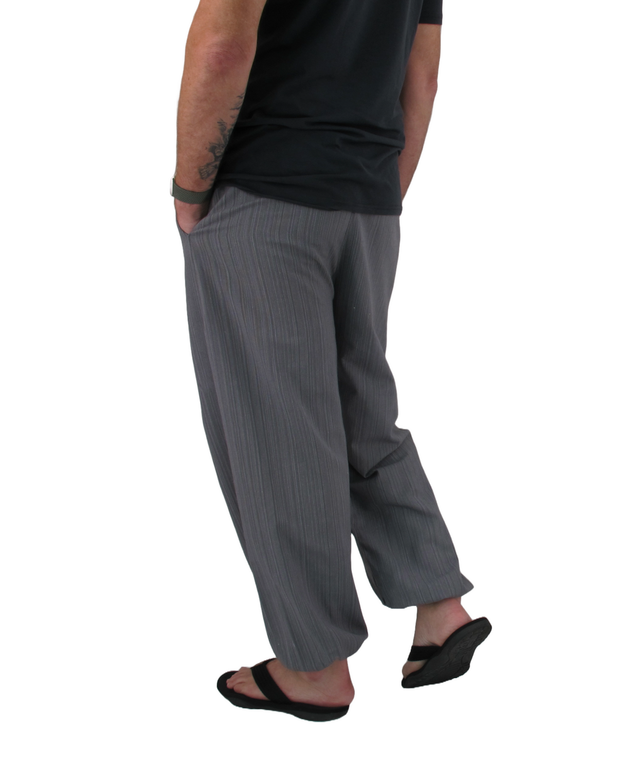 Cotton Hippie Pants Grey
