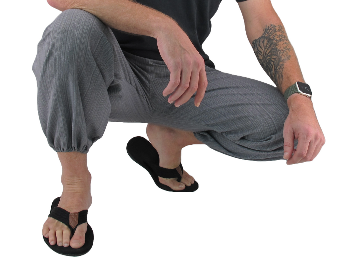 Cotton Hippie Pants Grey