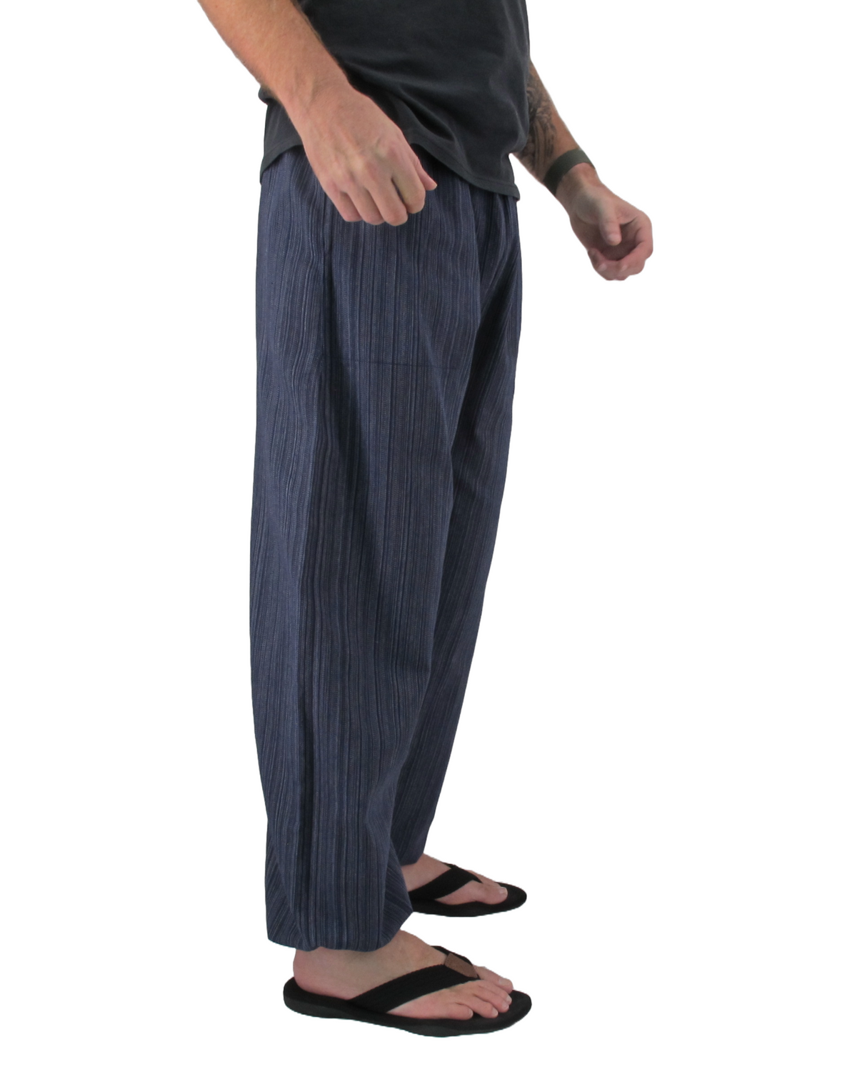 Cotton Hippie Pants Navy