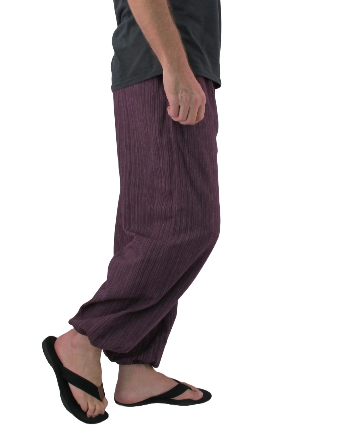 Cotton Hippie Pants Purple