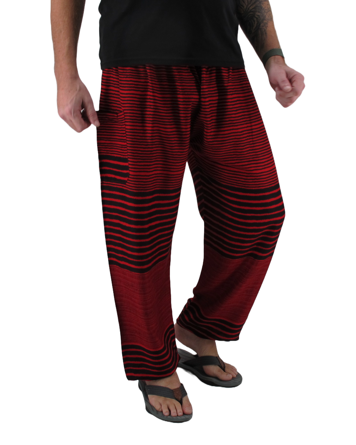 Baggy Harem Pants Surf Red