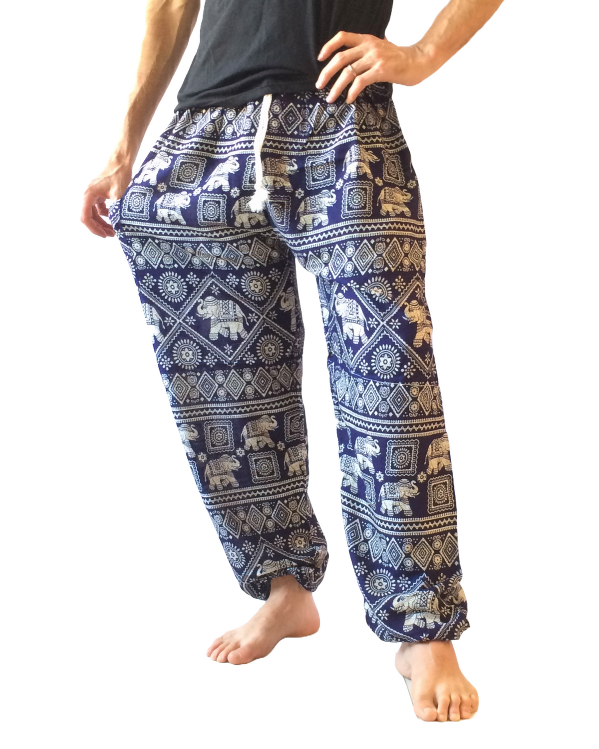 Baggy Harem Pants Navy