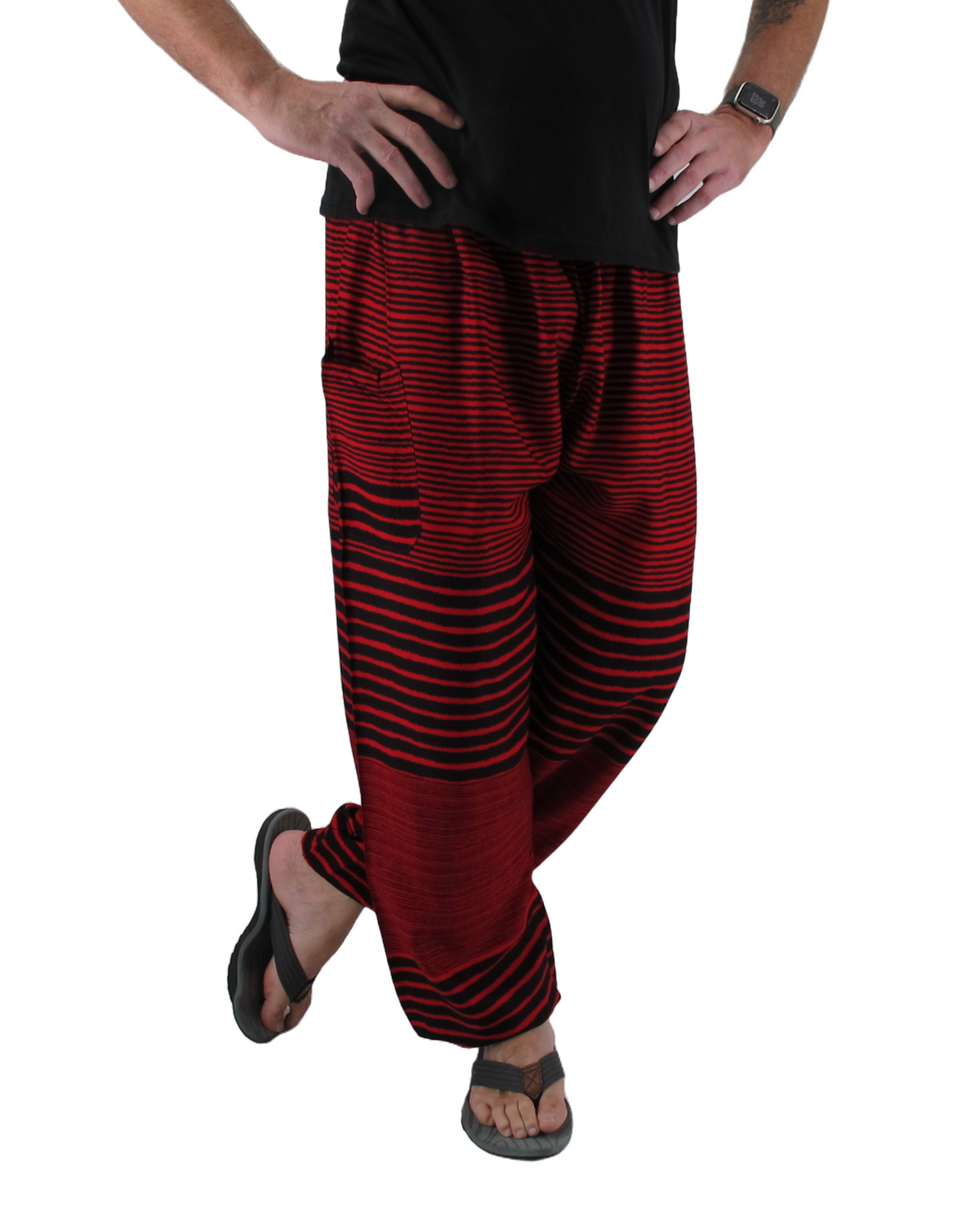 Baggy Harem Pants Surf Red