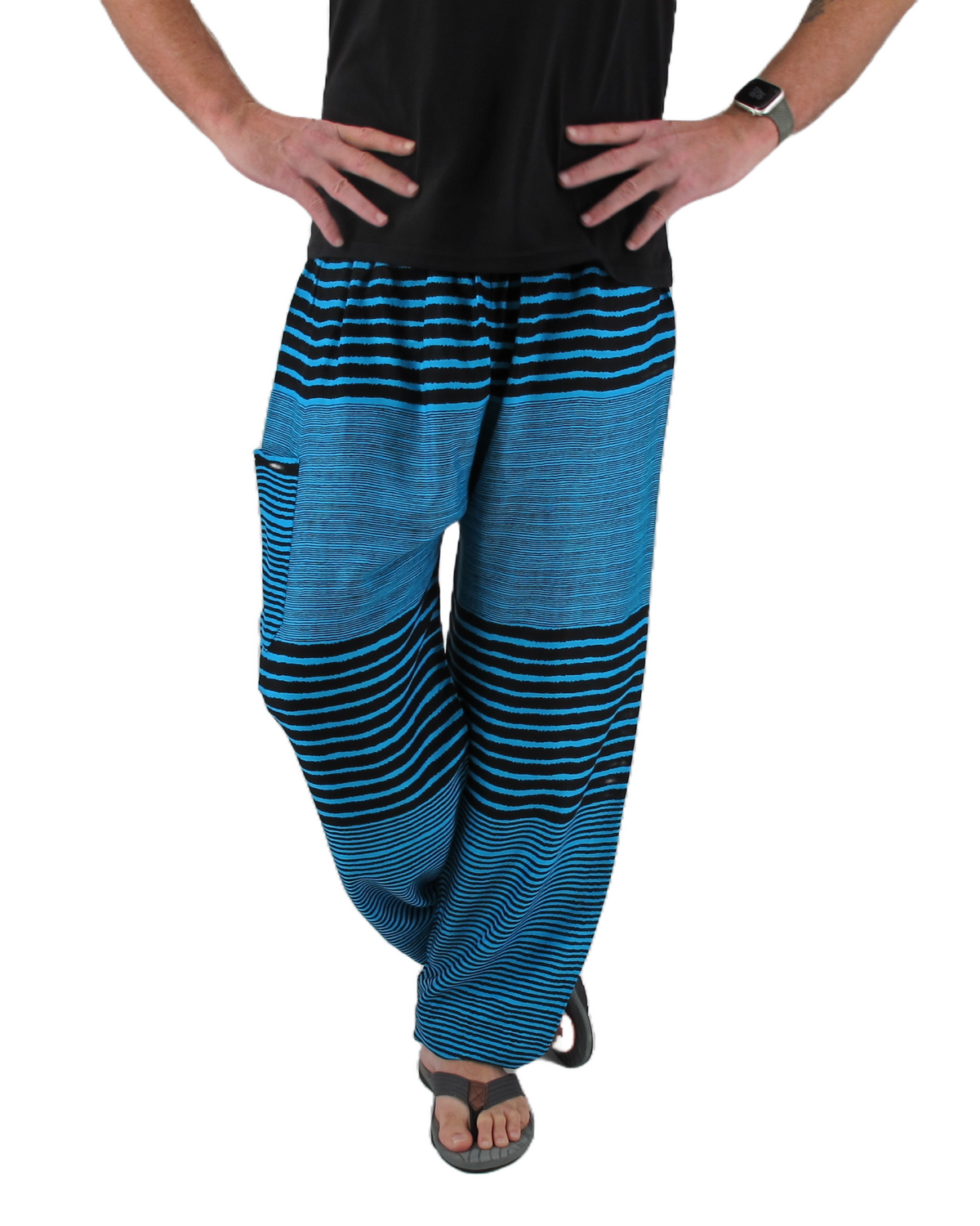 Baggy Harem Pants Surf Teal