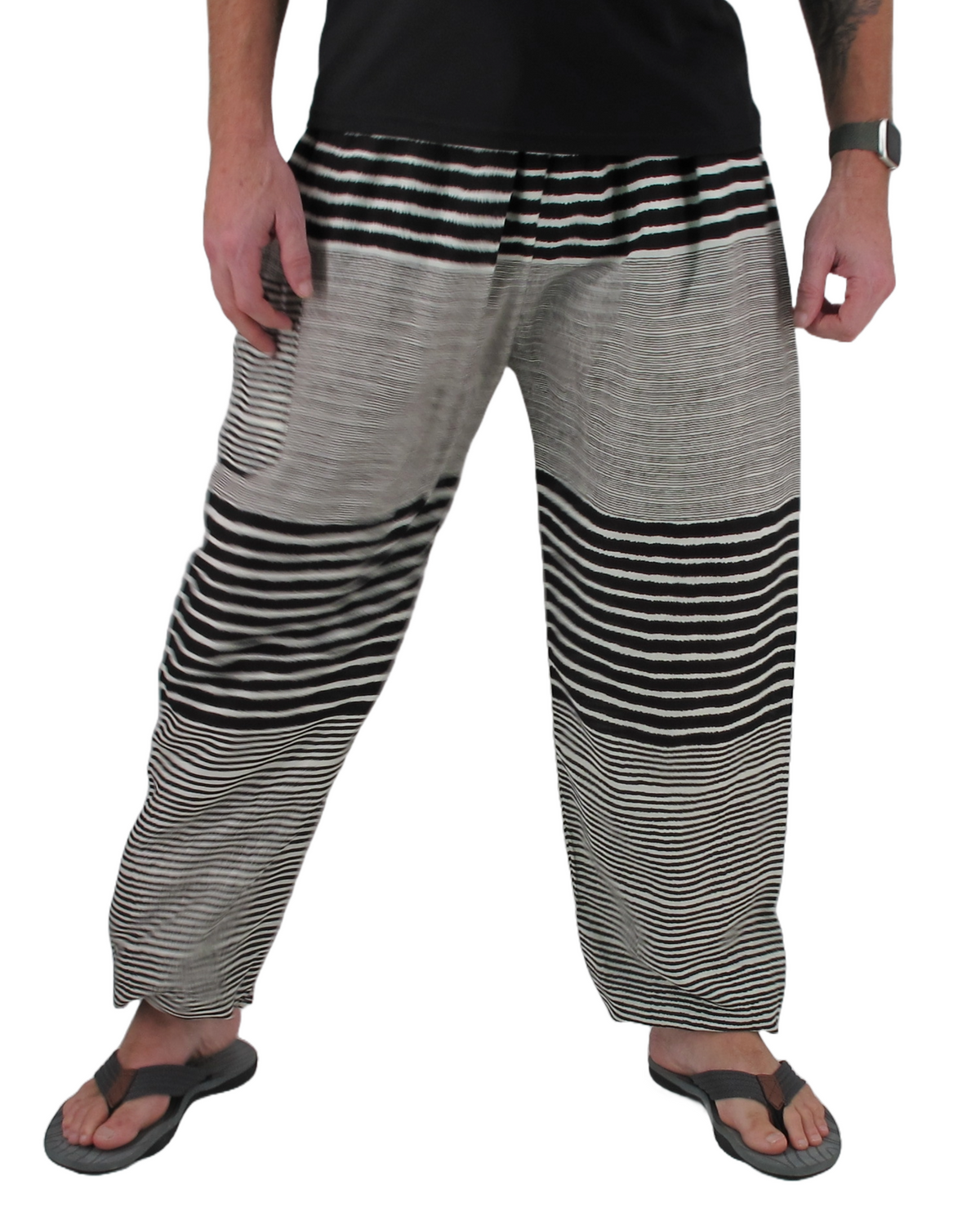Baggy Harem Pants Surf Black