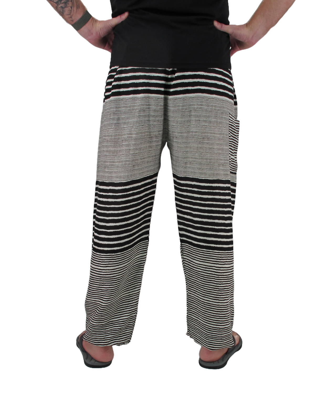 Baggy Harem Pants Surf Black