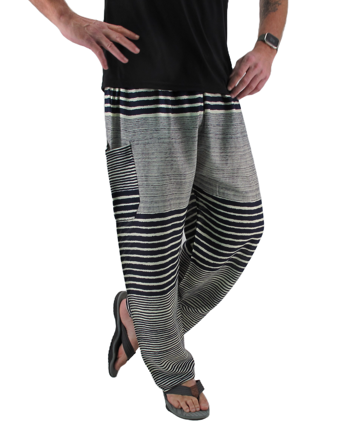 Baggy Harem Pants Surf Navy