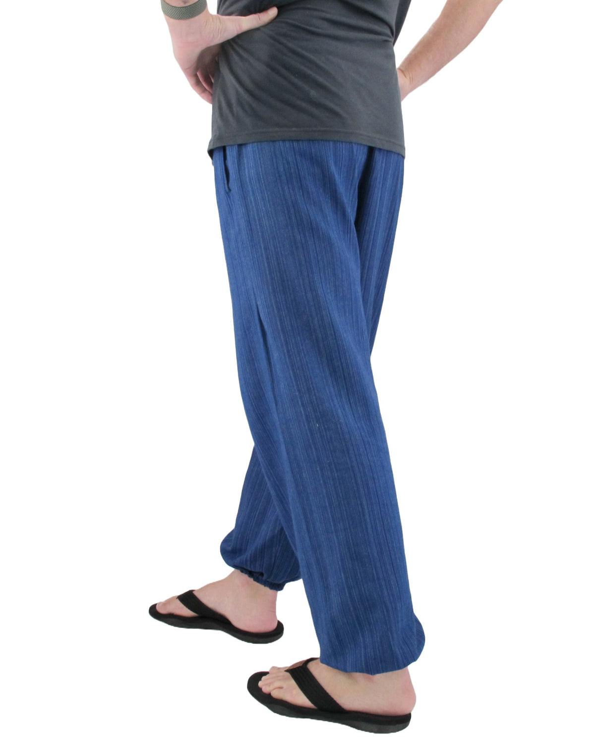 Cotton Hippie Pants Blue - Love Quality