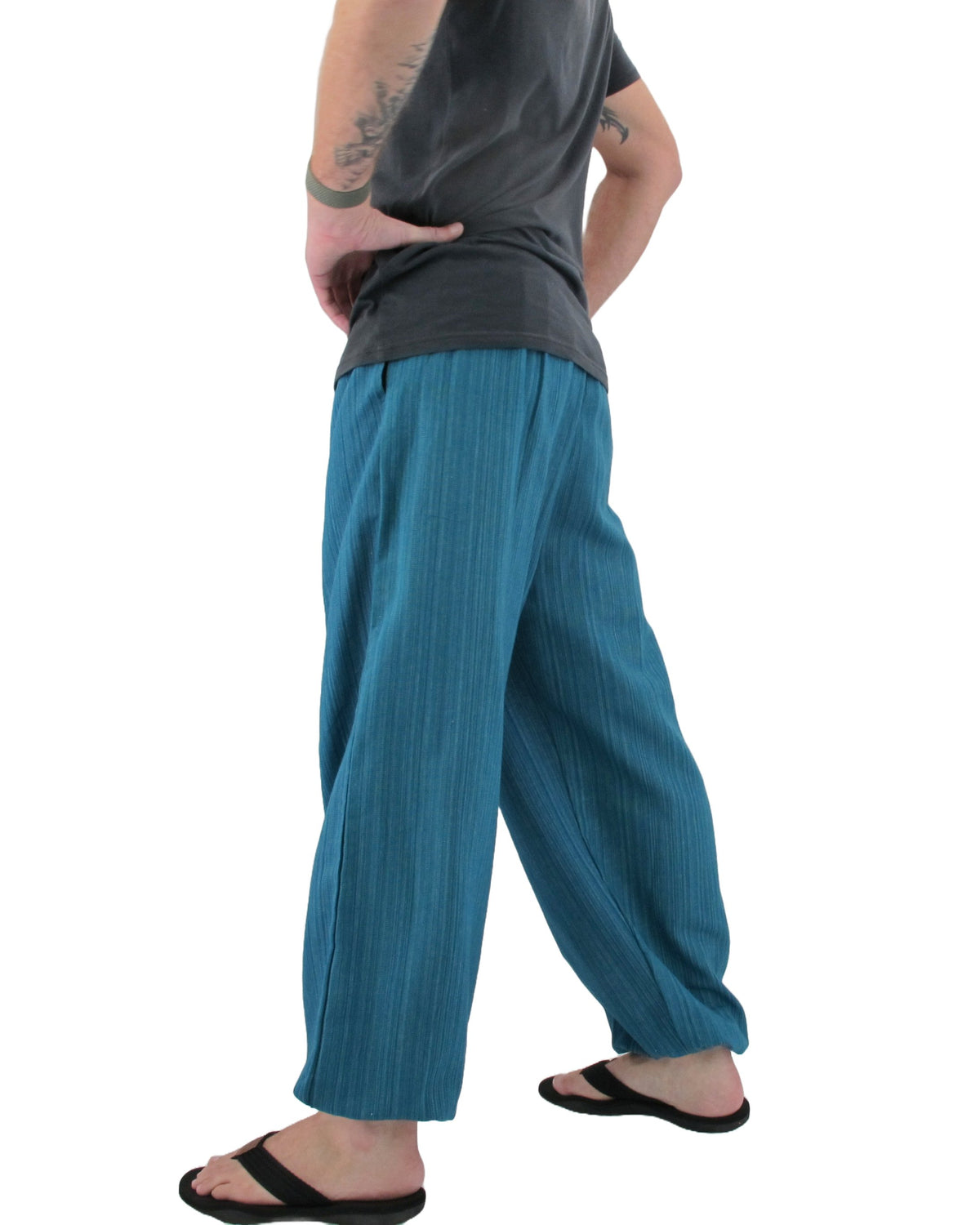 Cotton Hippie Pants Teal – Love Quality