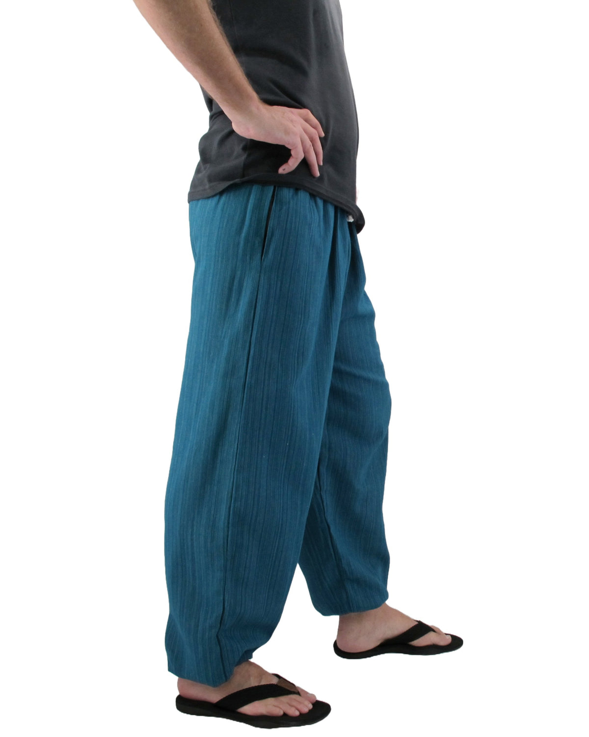 Cotton Hippie Pants Teal - Love Quality