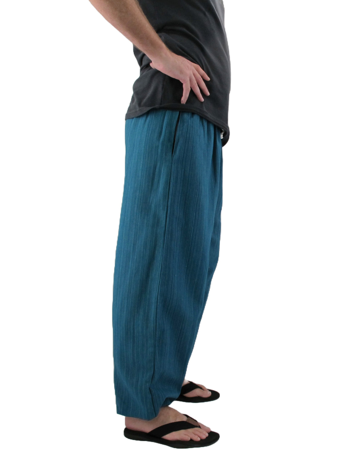 Cotton Hippie Pants Teal - Love Quality