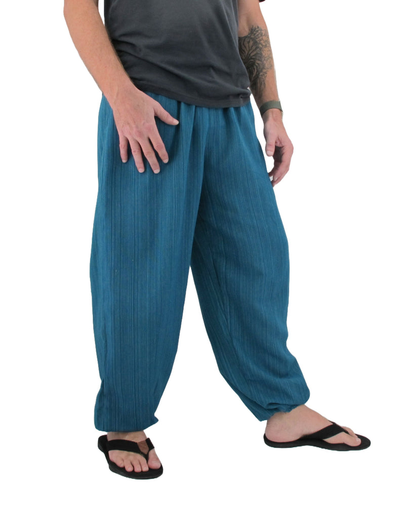 Cotton Hippie Pants Teal - Love Quality