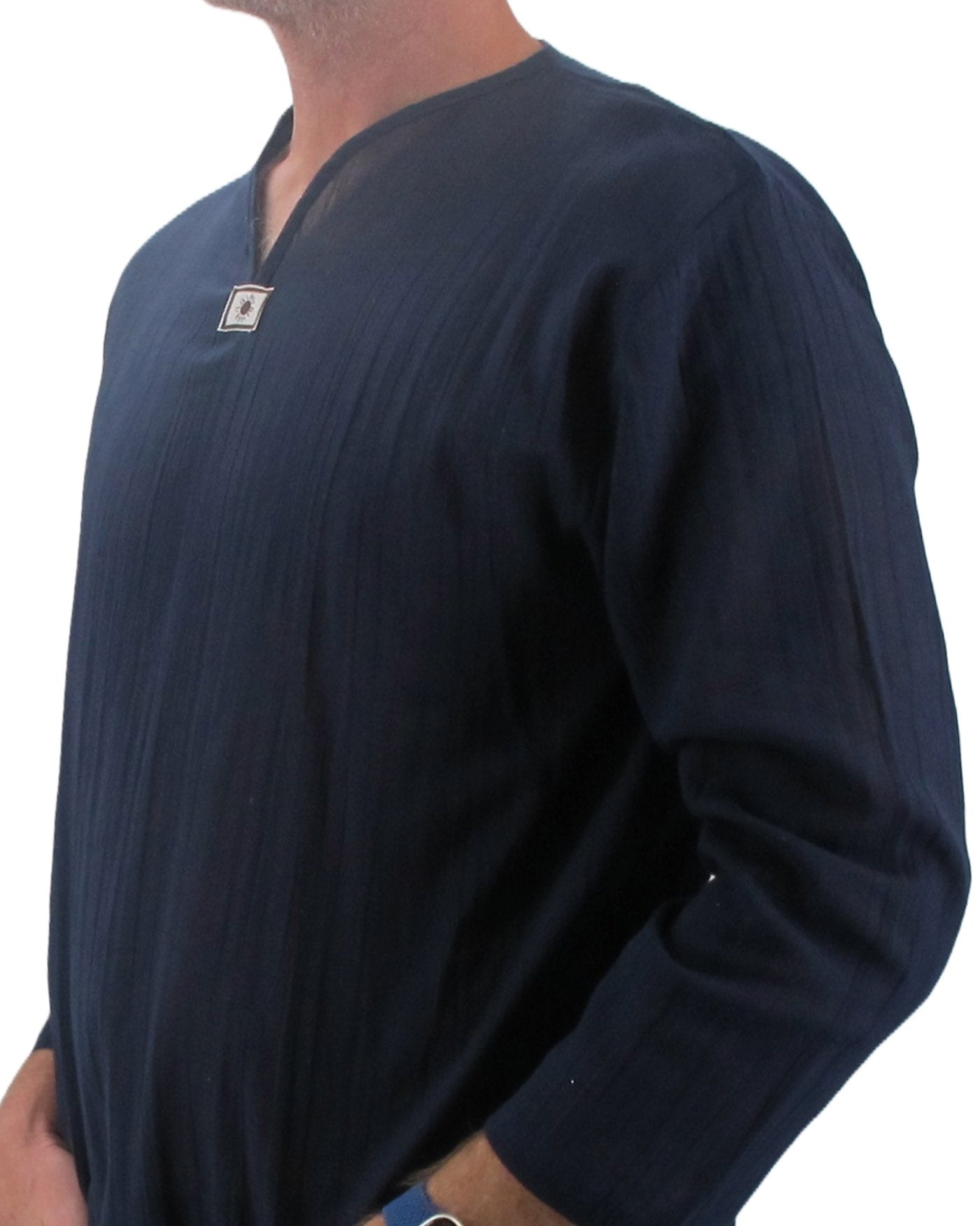 ★Wai Kei★ MY HAPPY IS Long Sleeve T-Shirt Navy YKBE01TS10- Wai Kei | Official Store – Shop Trendy Fashion at MUSINSA